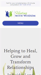 Mobile Screenshot of healingwithwisdom.net